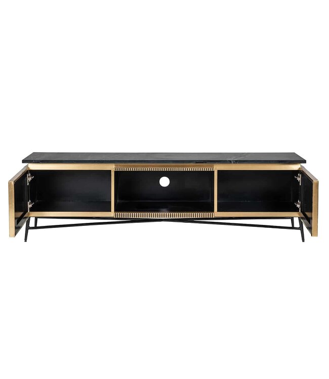 Richmond Interiors TV-Dressoir Ironville 2-deuren (Gold)