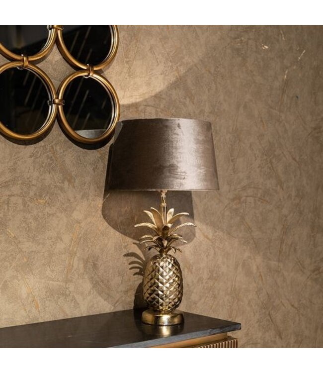 Richmond Interiors Nachtkastje Ironville 2-laden (Gold)