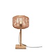 Good& Mojo Tafellamp Tanami met bamboe voet, Naturel
