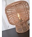 Good& Mojo Tafellamp Tanami met rotan voet, Naturel of Zwart