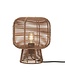 Good& Mojo Tafellamp Tanami met rotan voet, Naturel of Zwart