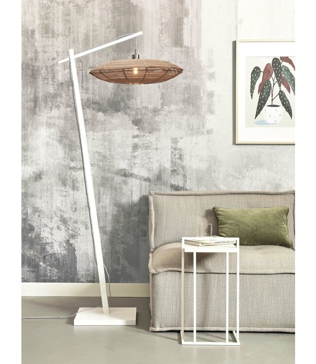 Good&Mojo Vloerlamp Tanami maat L bamboe