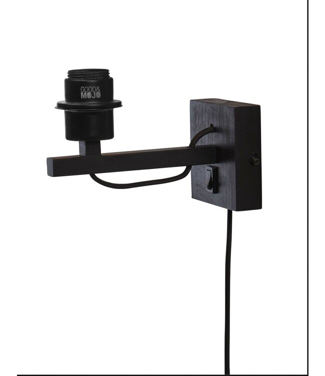 Good&Mojo wandlamp Tanami Bol naturel