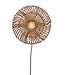 Good&Mojo wandlamp Zanzibar rotan in naturel, wit of zwart