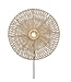 Good&Mojo wandlamp Zanzibar rotan wit
