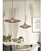 Good& Mojo hanglamp Zanzibar flat in naturel of wit