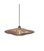 Good& Mojo hanglamp Zanzibar flat in naturel, wit of zwart