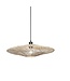 Good& Mojo hanglamp Zanzibar flat in naturel, wit of zwart