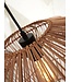 Good& Mojo hanglamp Zanzibar rond in naturel of zwart