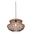 Good& Mojo hanglamp Zanzibar rond in naturel of zwart