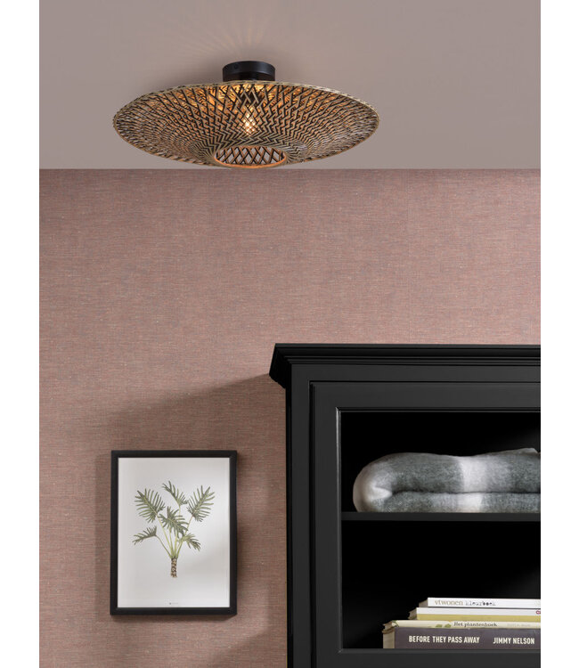 Good&Mojo Plafonnière Bali bamboe in 3 maten