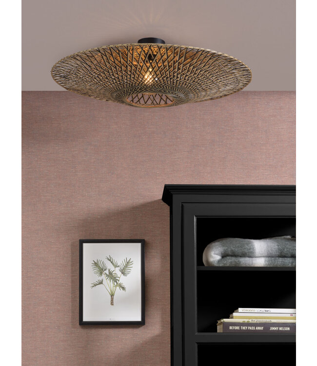 Good&Mojo Plafonnière Bali bamboe in 3 maten