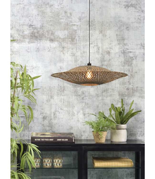 Good&Mojo hanglamp Bali horizontaal in 3 maten