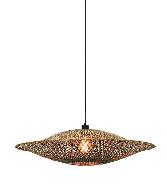 Good&Mojo hanglamp Bali horizontaal in 3 maten