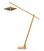 Good&Mojo vloerlamp Bali met lange, verstelbare arm