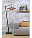 Good&Mojo vloerlamp Bali naturel of zwart met korte arm