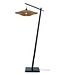 Good&Mojo vloerlamp Bali naturel of zwart met korte arm