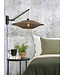 Good&Mojo wandlamp Bali Small naturel of zwart met korte arm