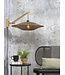 Good&Mojo wandlamp Bali Small naturel of zwart met korte arm