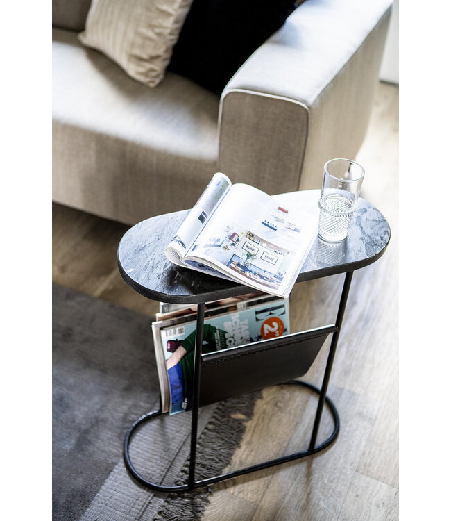 By-Boo bijzettafel Daily 1 met tijdschriftenvak