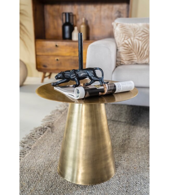 By-Boo salontafel MASTIC van goudkleurig metaal