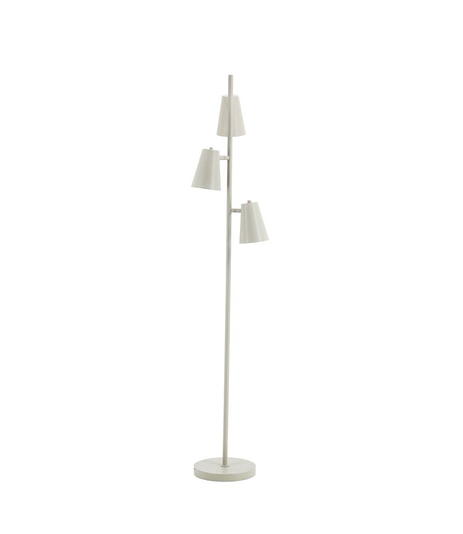By-Boo vloerlamp Cole - beige of zwart