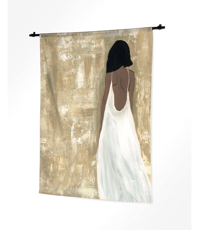 Urban Cotton Wandkleed She opened her heart