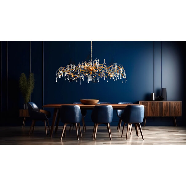 Leclercq & Bouwman Hanglamp COMO ovaal 170 cm