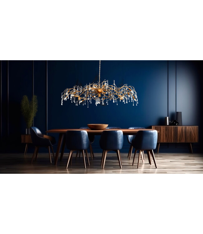 Hanglamp COMO ovaal 170 cm