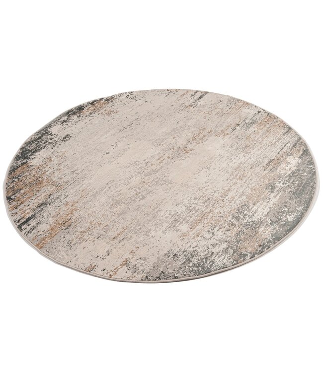 Karpi vloerkleed Olimpos 69 grijs-taupe-beige-wit in Recht & Rond - Copy