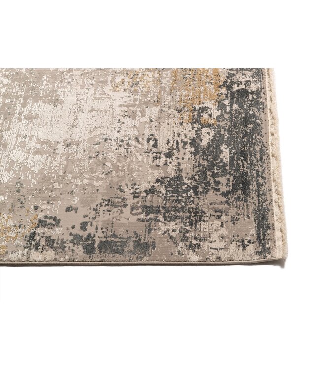 Karpi vloerkleed Olimpos 69 grijs-taupe-beige-wit in Recht & Rond - Copy