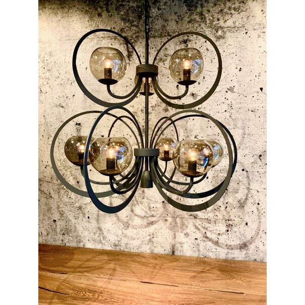 Leclercq & Bouwman Leclercq & Bouwman hanglamp Bronx Double (rond)