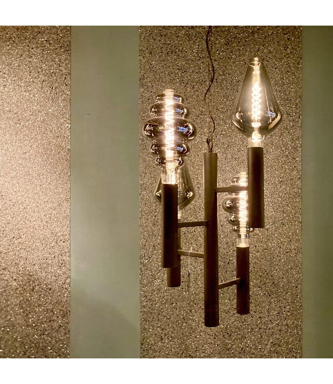 Leclercq & Bouwman vide-hanglamp Rocco inclusief XXL LED-lampen