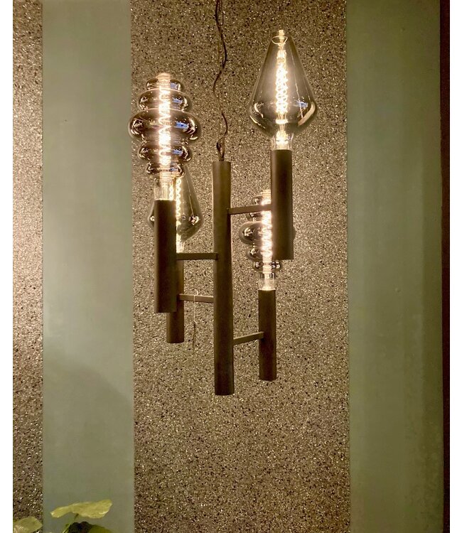 Leclercq & Bouwman vide-hanglamp Rocco inclusief XXL LED-lampen