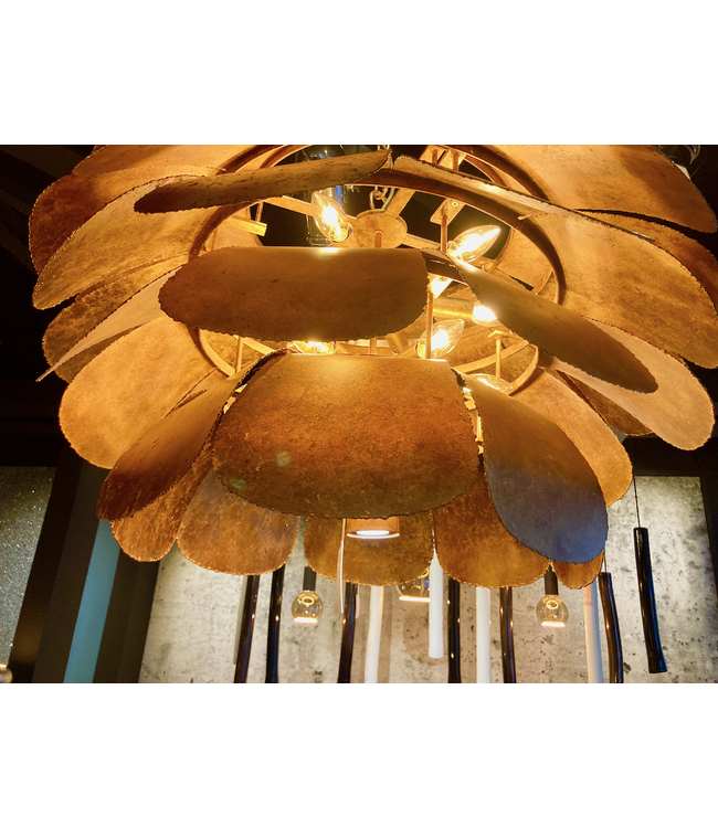 Leclercq & Bouwman hanglamp Artisjok Brons of Zilver