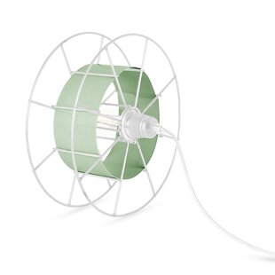 Vloerlamp SPOOL Wit Groen