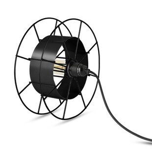 Vloerlamp SPOOL Zwart Zwart