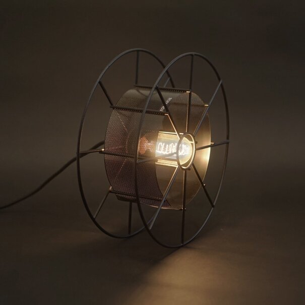 Tolhuijs Design Vloerlamp SPOOL Zwart Zwart