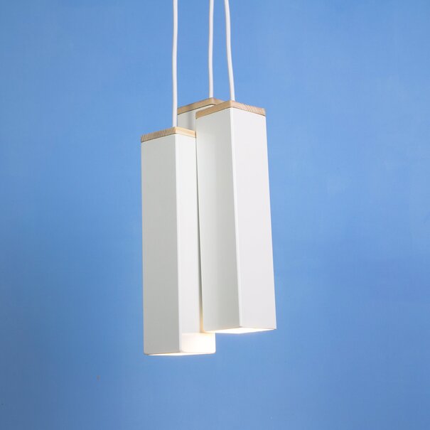 Tolhuijs Design Hanglamp ANDY Tripel Wit