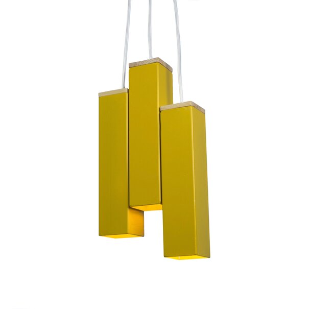 Tolhuijs Design Hanglamp ANDY Tripel Geel