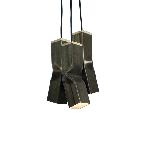 Tolhuijs Design Hanglamp BENDY Tripel Metaal
