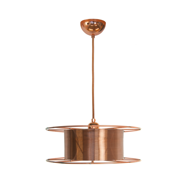 Tolhuijs Design Hanglamp SPOOL Deluxe Rood Koper in 3 kleuren