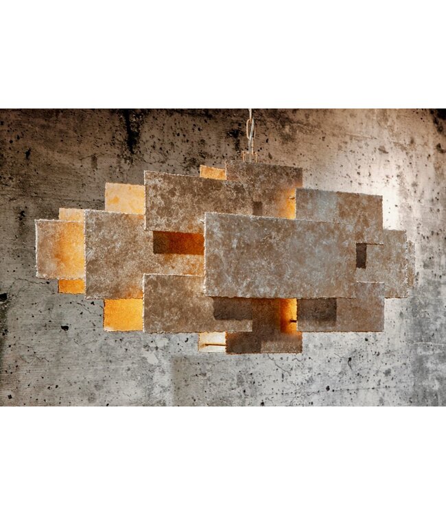 Leclercq & Bouwman hanglamp BELUGA zilver Showroommodel