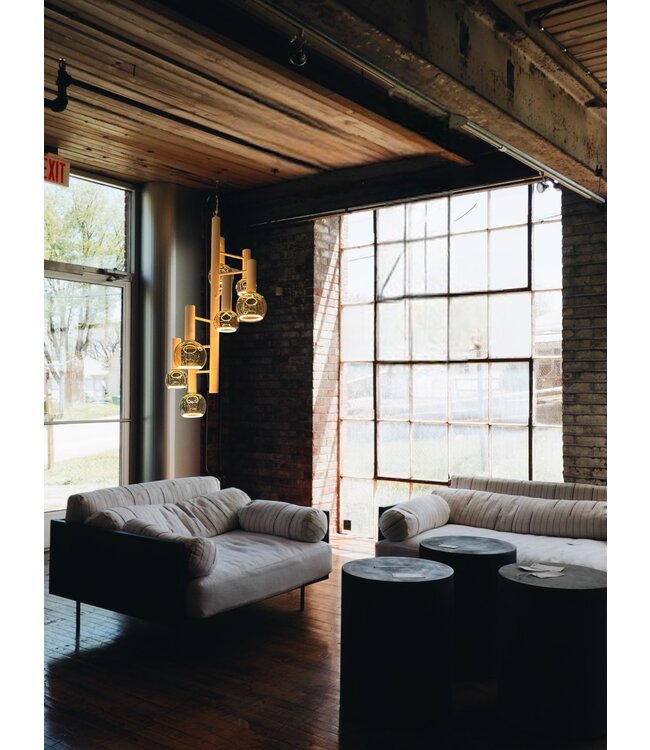 Leclercq & Bouwman hanglamp Escale 5-lichts wit