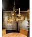 Leclercq & Bouwman hanglamp Escale 5-lichts brons