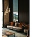 Leclercq & Bouwman hanglamp Escale 5-lichts brons