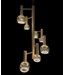Leclercq & Bouwman Hanglamp Escale 7-lichts brons