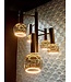 Leclercq & Bouwman hanglamp Escale 7-lichts Textured Black