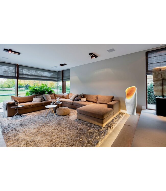 Leclercq & Bouwman vloerlamp NATURE White/Gold