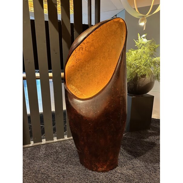 Leclercq & Bouwman Leclercq & Bouwman vloerlamp NATURE Corten/Gold - Copy